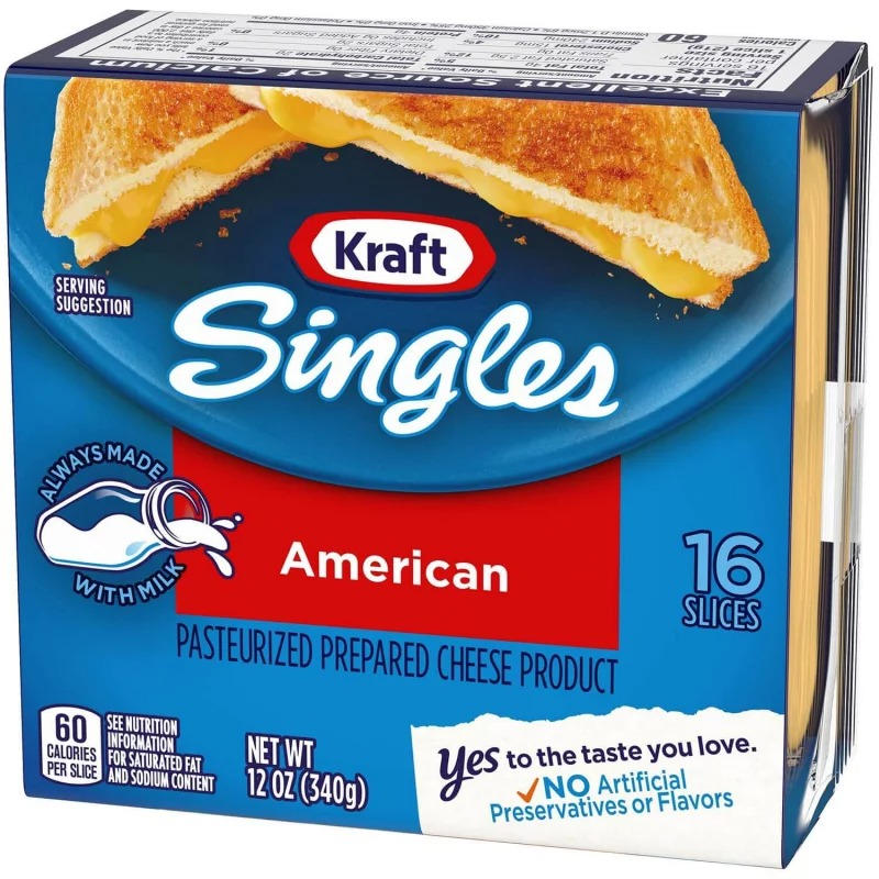 Queso Kraft Singlesx340g Fresco American