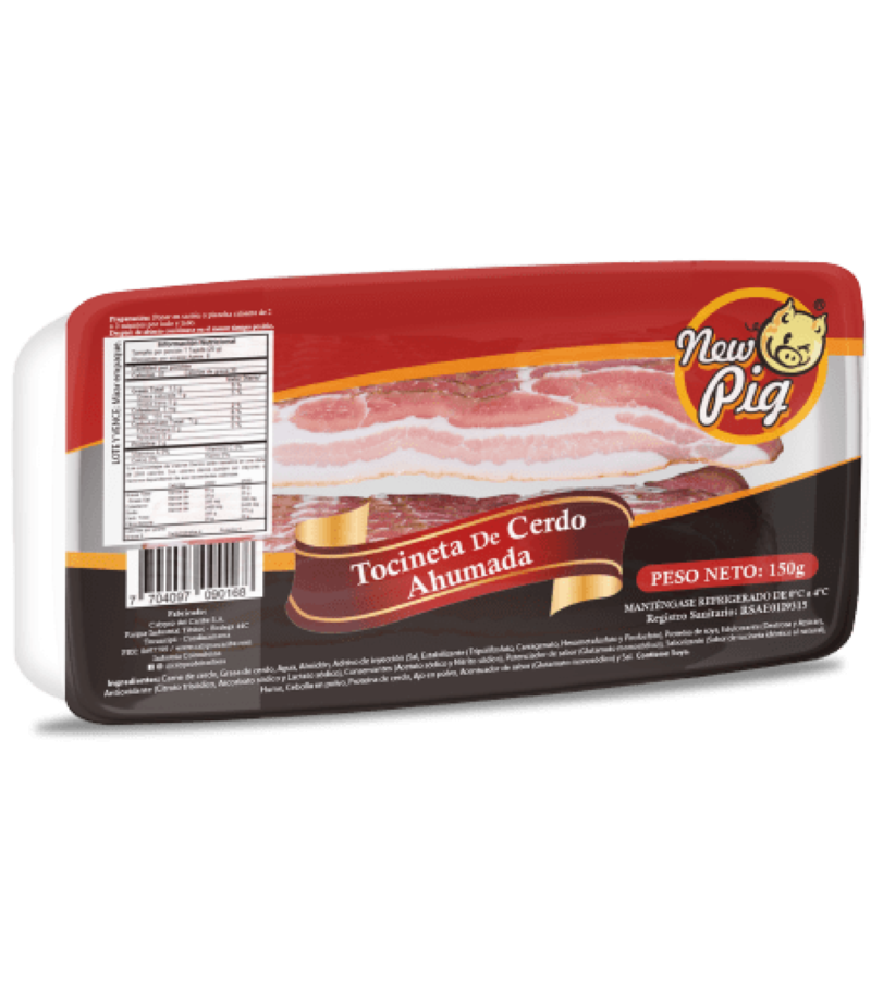 Tocineta Calypso Ahumada 150 Gr