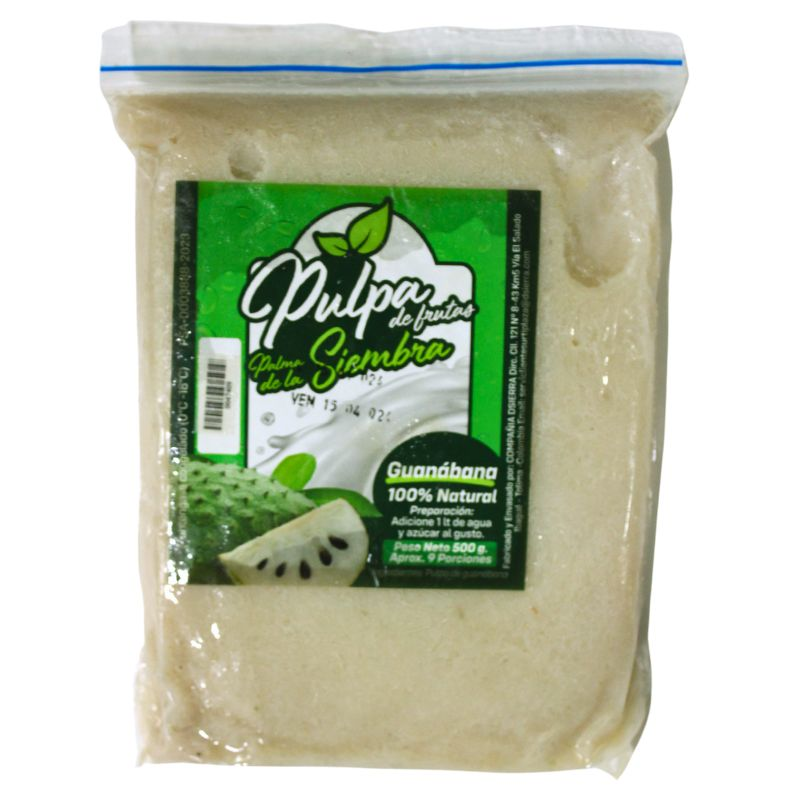 Pulpa Guanabana 500 Gr
