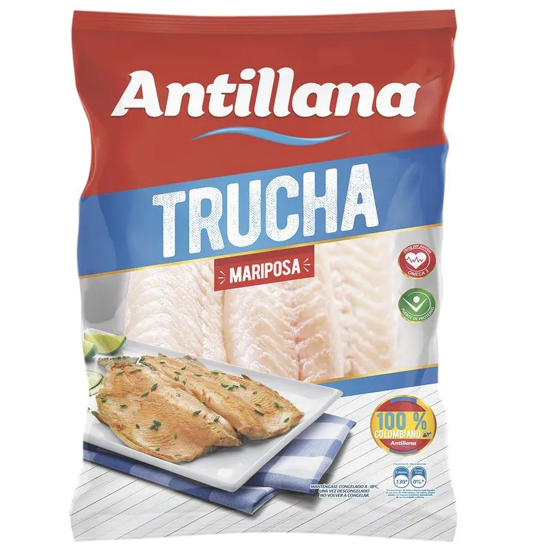 Pescado Antillana Trucha Mariposa 1000 Gr