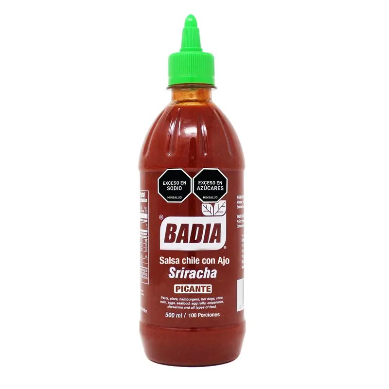Salsa Badia Chile Con Ajo Picante 500 Ml