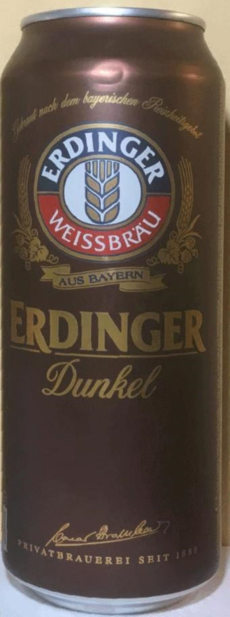 Cerveza Erdinger Dunkel Lata 500 Ml