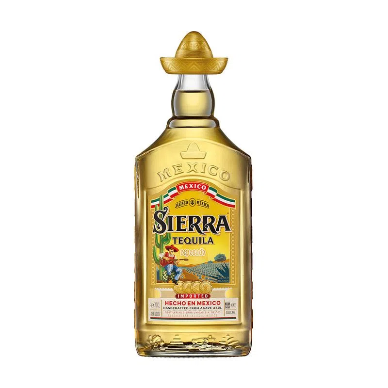 Tequila Sierra Reposado Agave Azul 750 Ml 750