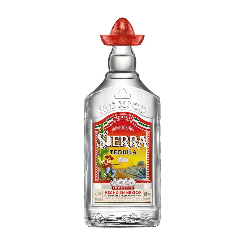Tequila Sierra Silver Agave Azul 750 Ml 750