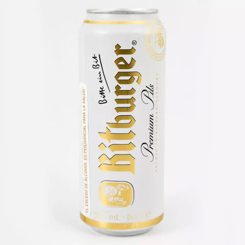 Cerveza Bitburger Lata 500ml