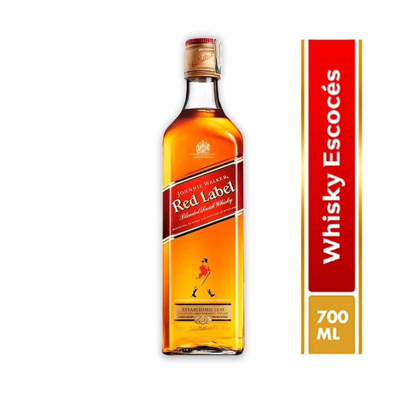 Whisky Jhonnie Walker Sello Negro 750 Ml