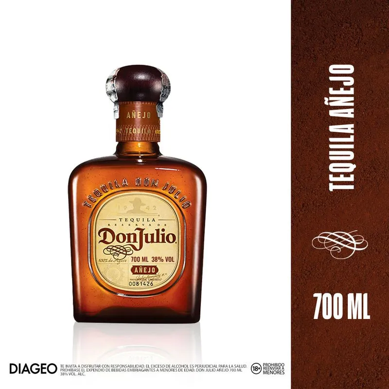 Tequila Don Julio Anejo Reservado 700 Ml 750