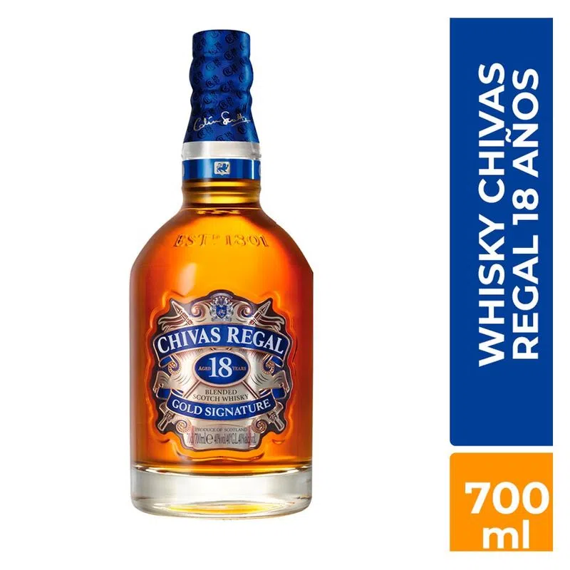 Whisky Chivas Regal 18 Anos 700 Ml