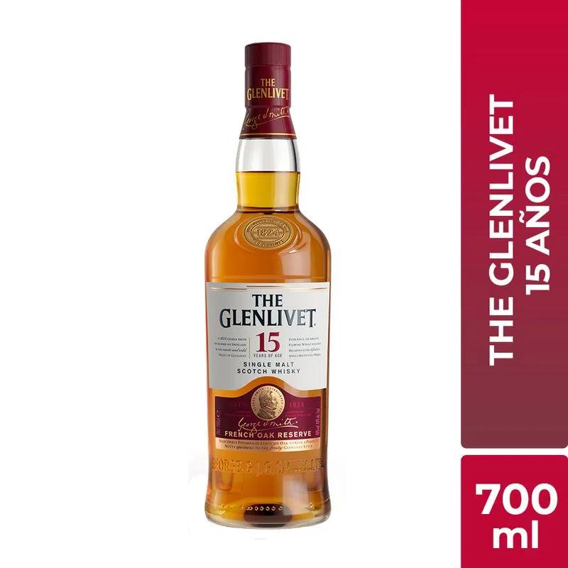 Whisky Glenlivet 15 Anos 700 Ml