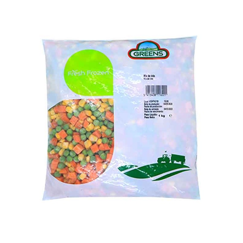 Mix Verduras Calipso (congelado) 1000g