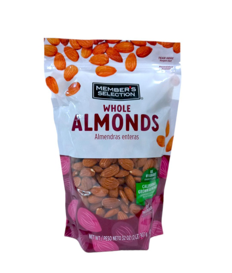 Almendra Almonds Entera 907 Gr