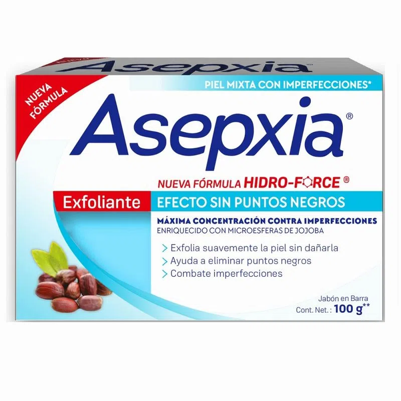 Jabon Asepxia Exfoliante 100 Gr