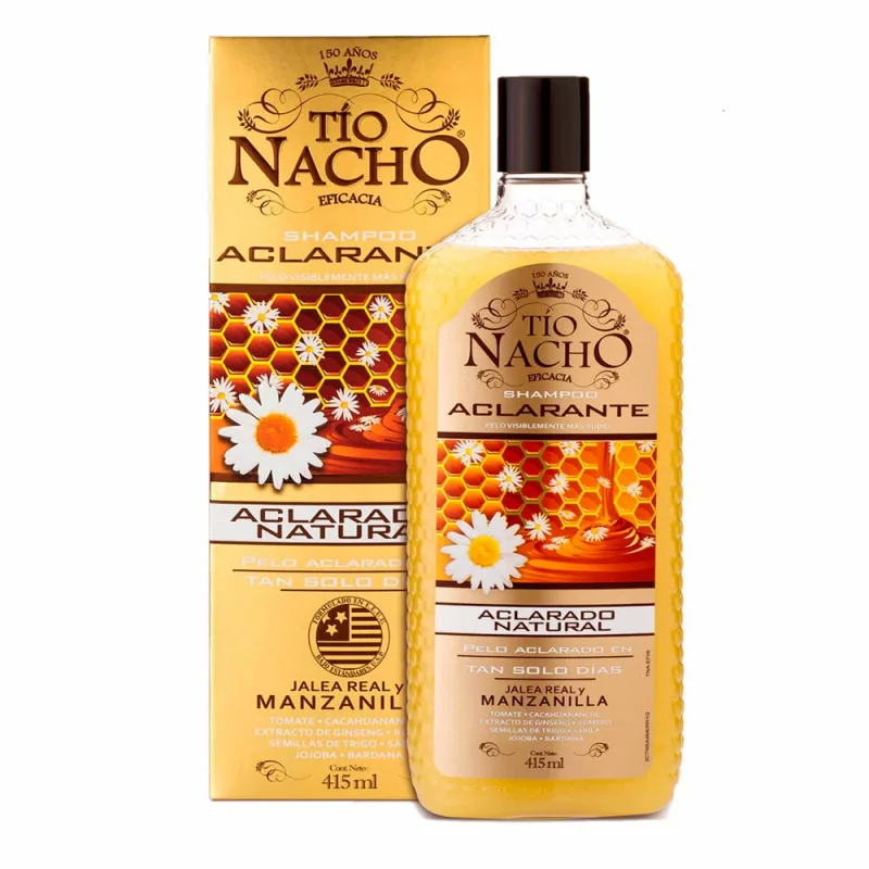 Shampoo Tio Nacho Aclarante Manzana 415 Ml