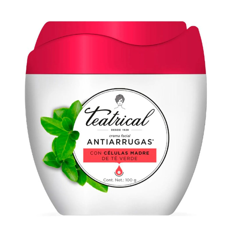 Crema Facial Teatrical Anti Arrugas 100 Gr