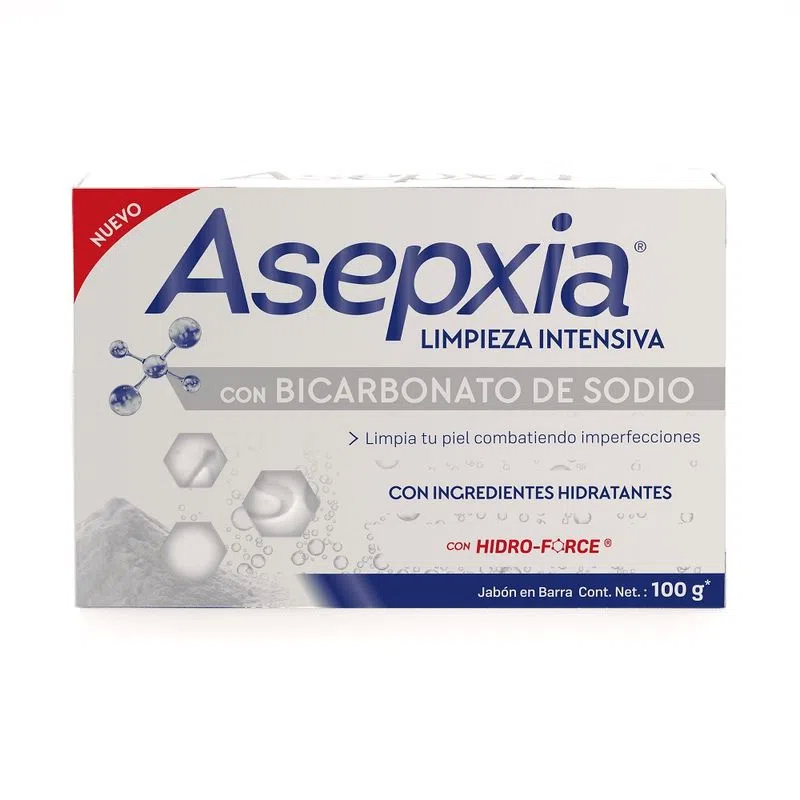 Jabon Asepxia Bicarbonato 100 Gr