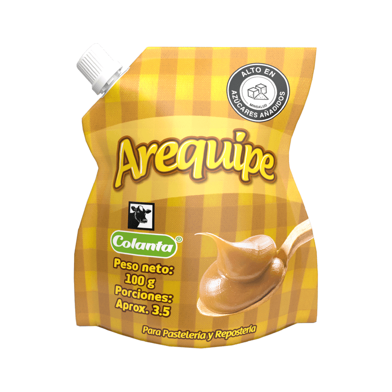 Arequipe Colanta Doypack 100 Gr