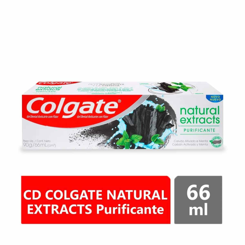 Crema Dental Colgate Natural Extra Purificada 90 Ml