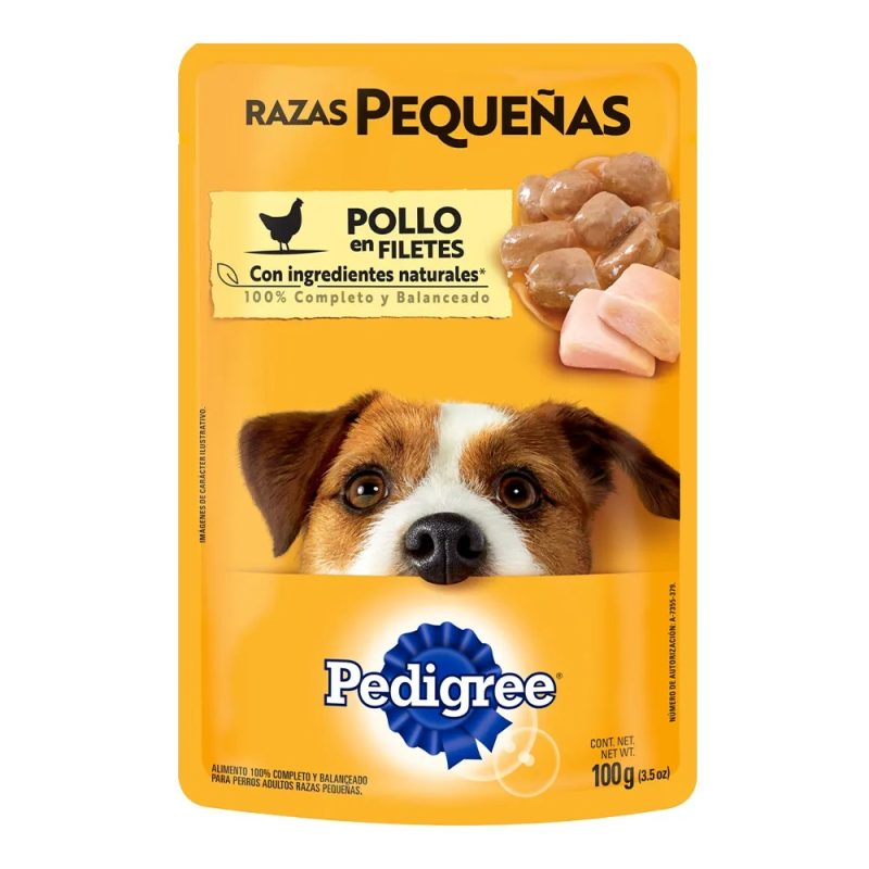 Concentrado Humedo Pedigree Pollo 100 Gr
