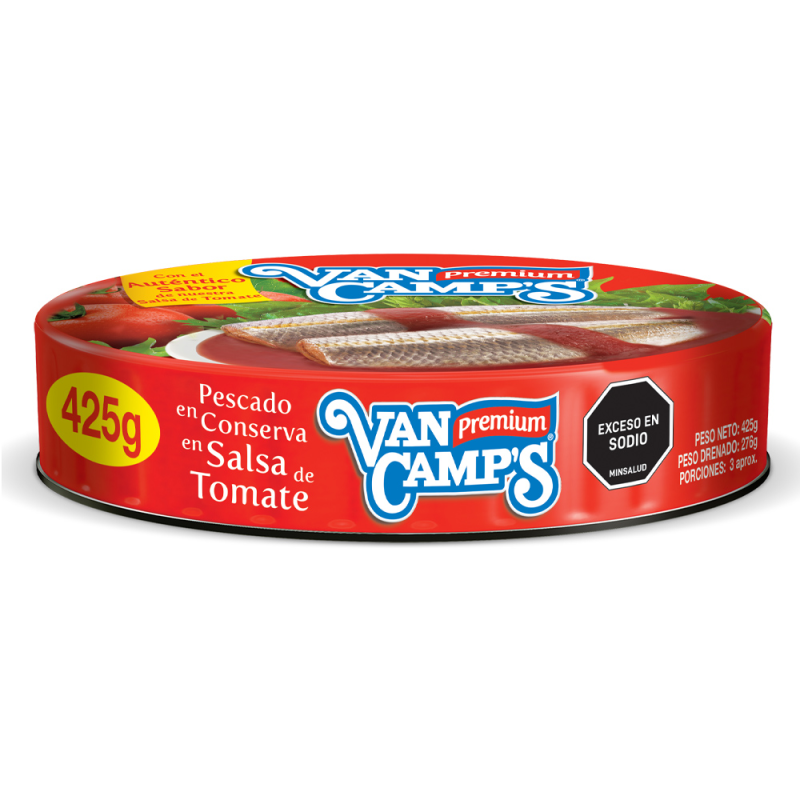 Sardina Vancamps Salsa De Tomate 425 Gr