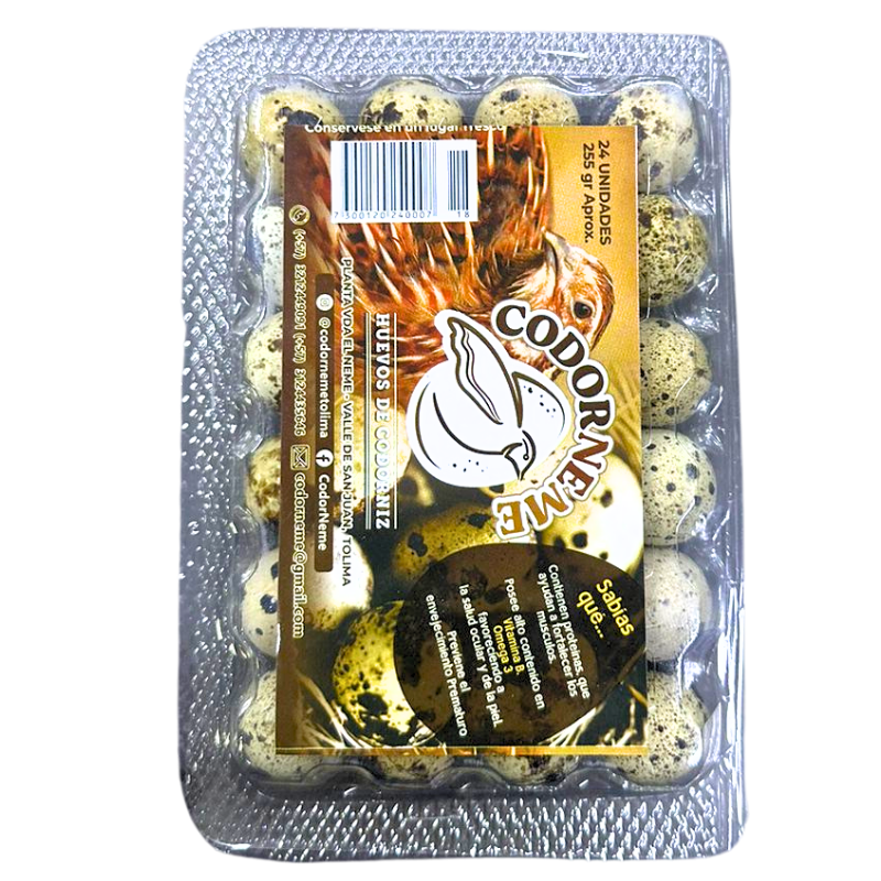 Huevos De Codorniz Codorneme 24 Und