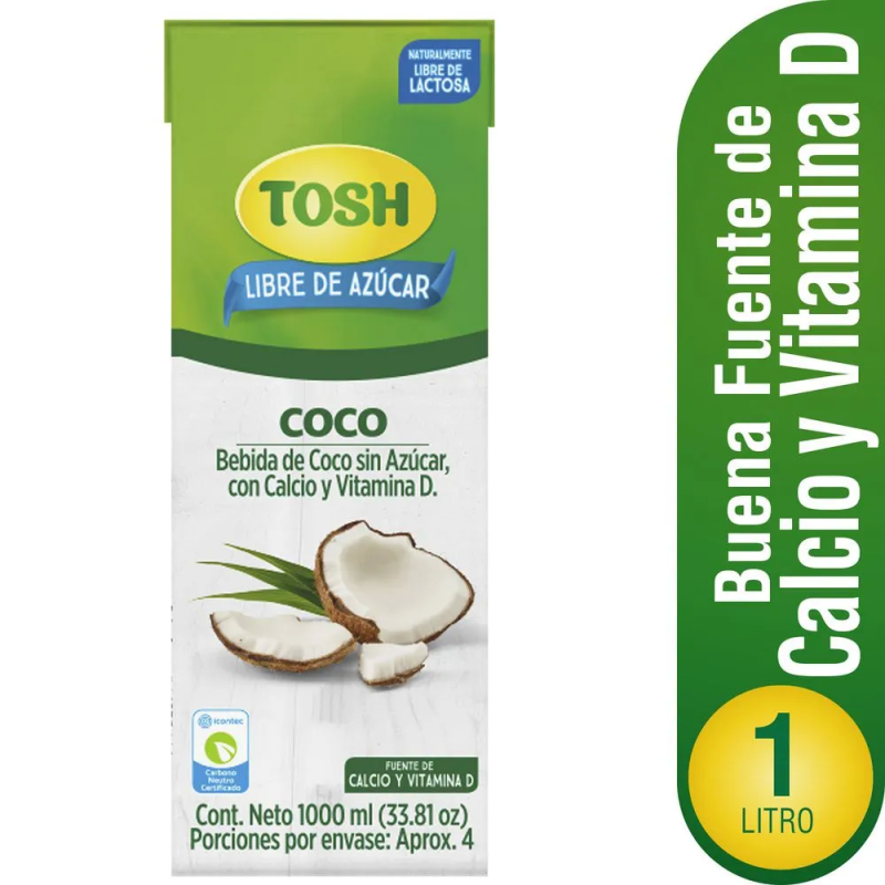 Bebida Tosh Coco 1000 Ml