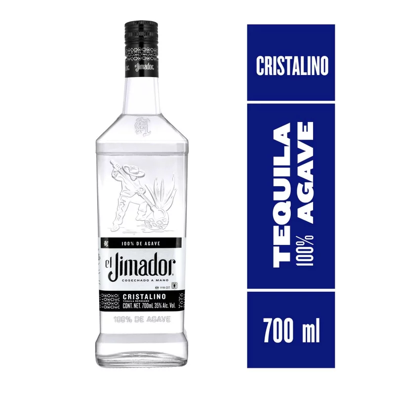 Tequila Jimador Cristalino 700 Ml 700