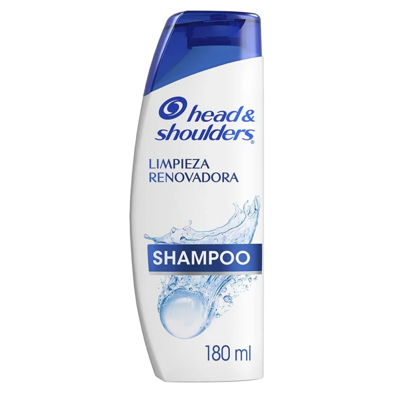 Shampoo H&s Limpieza Renovadora 180 Ml
