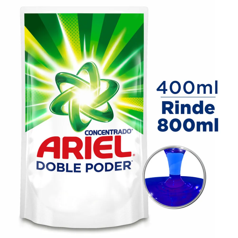 Detergente Liquido Ariel Regular Doypack 400 Ml