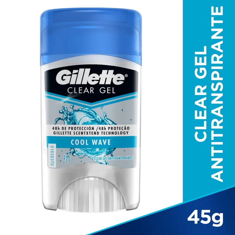 Desodorante Gillette Gel Mini Clear C Wave 45 Gr