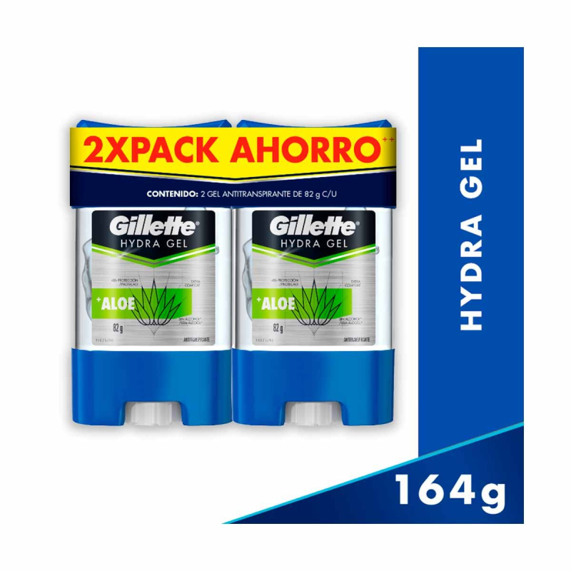 Desodorante Gillette Gel Aloe Vera 2 Und 82 Gr