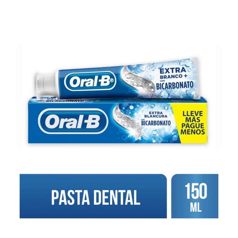 Crema Dental Oral B Bicarbonato 150 Ml