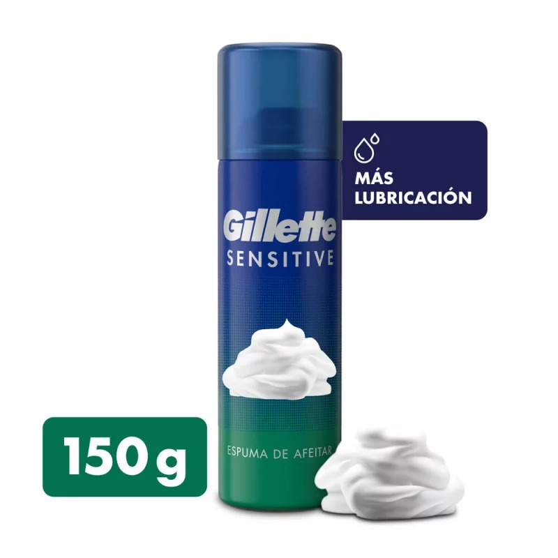 Espuma Gillette Sensitivex150gr