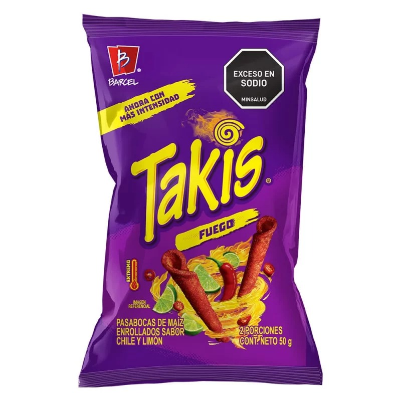 Pasaboca Fuego Takisx50g