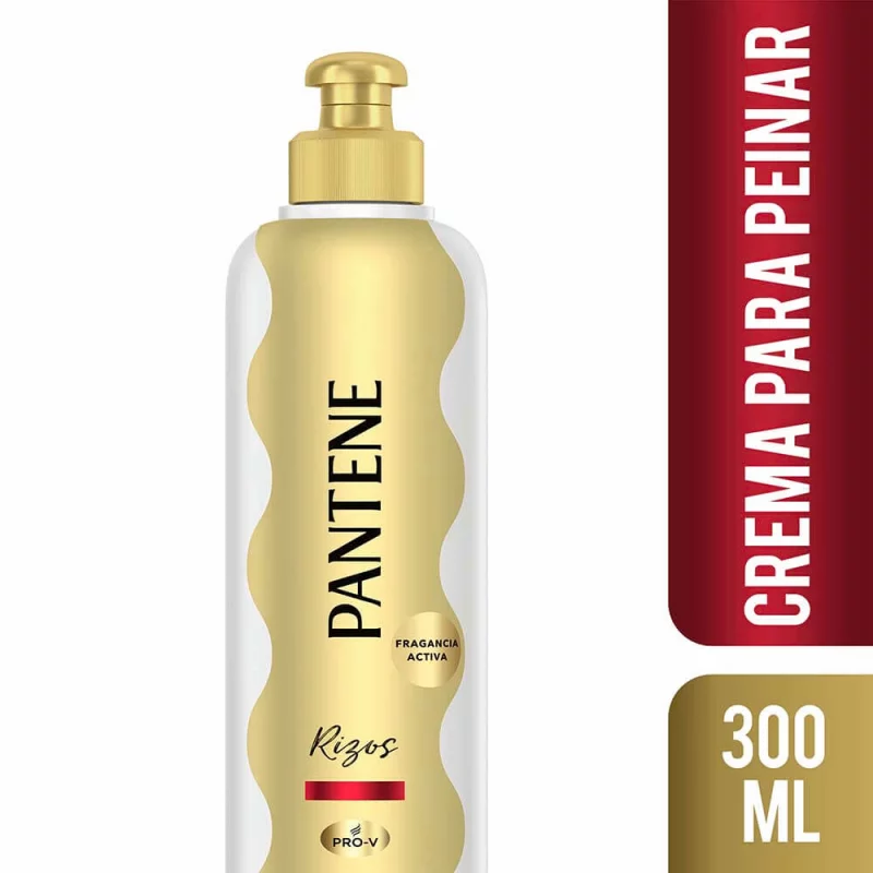 Crema De Peinar Pantene Rizos Definidos 300 Ml