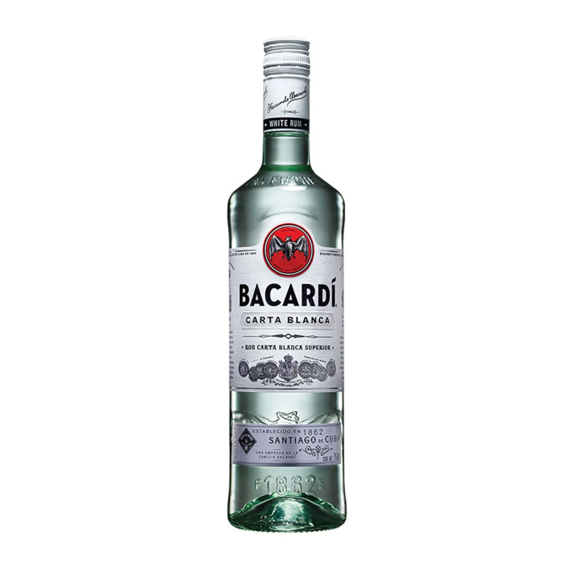 Ron Bacardi Carta Blanca 750 Ml