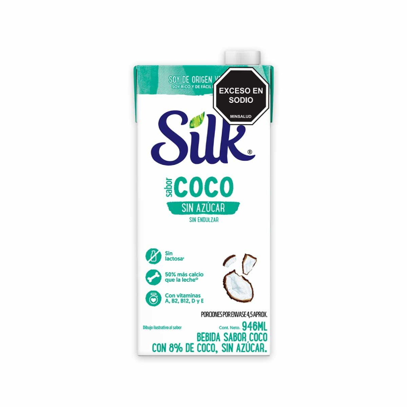 Bebida Silk Coco Sin Edulcorante 946 Ml