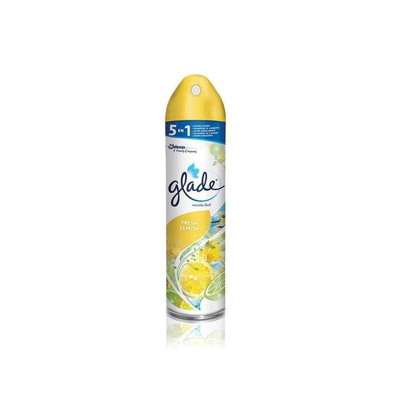 Ambientador Glade Aeresol Fresh Lemon 400 Ml