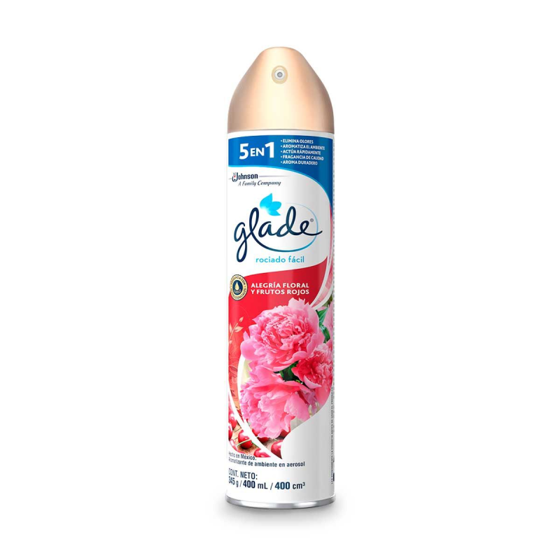 Ambientador Glade Aereosol Floral Frutos Rojos 400 Ml