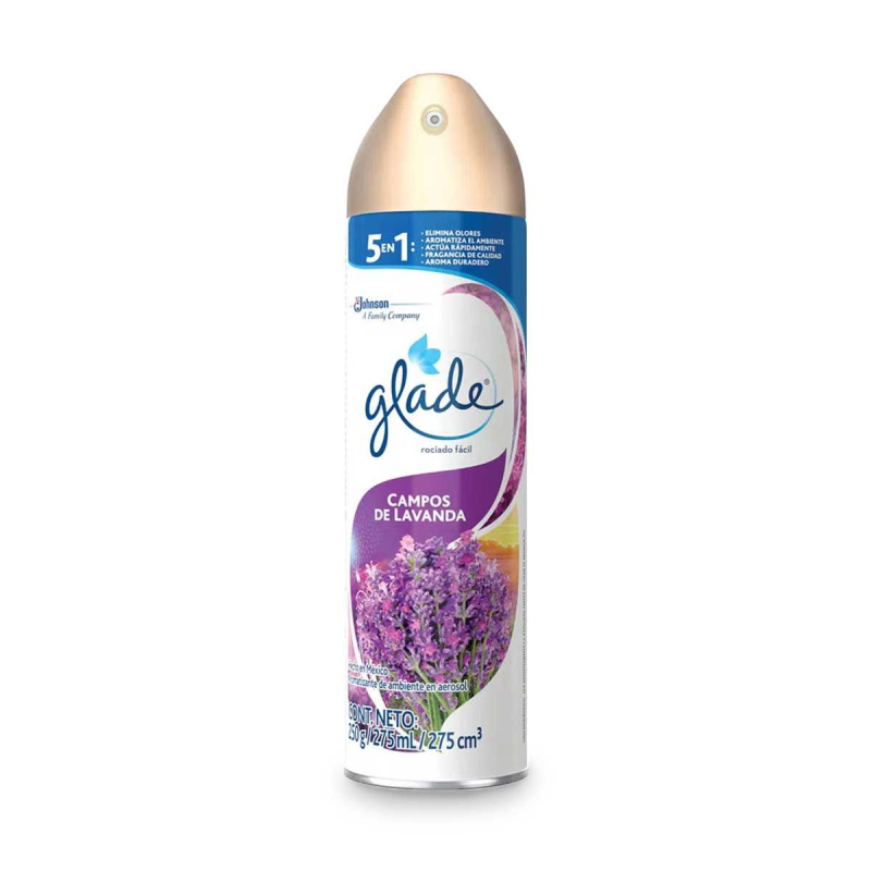 Ambientador Glade Aeresol Lavanda 250 Ml