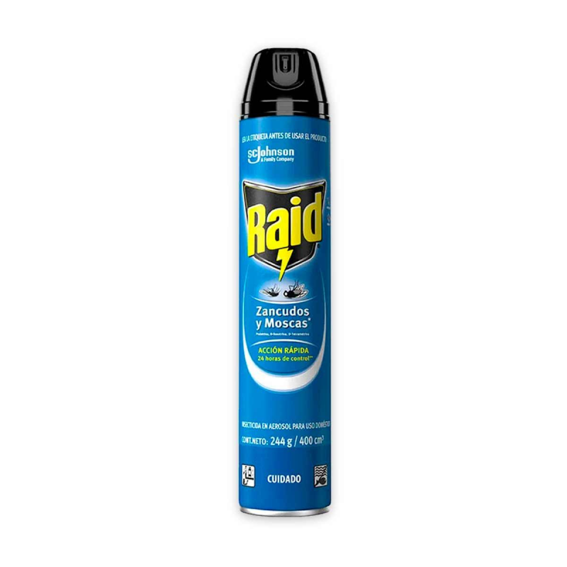 Insecticida Raid Elimina Voladores 400 Ml