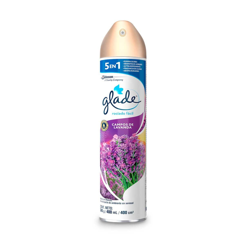 Ambientador Glade Aereosol Lavanda 400 Ml