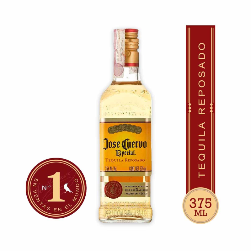 Tequila Jose Cuervo Reposado 375 Ml 375