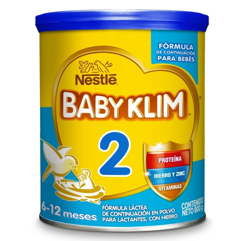 Formula Lacteo Baby Klim 2 X 800g Lata