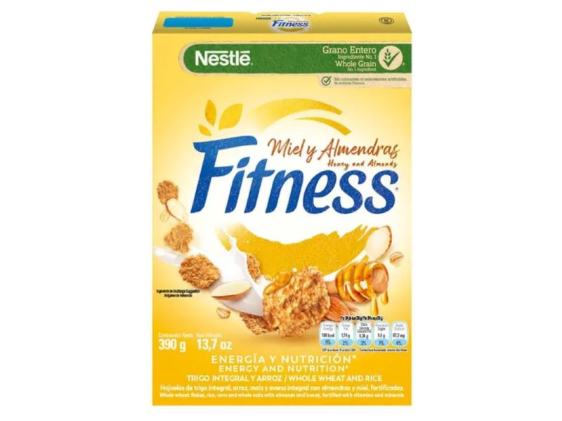 Cereal Fitness Miel Y Almendras 390 Gr