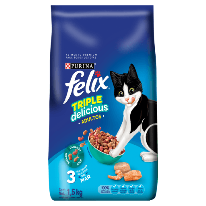 Concentrado Felix Triple Delicius Mar 1500 Gr