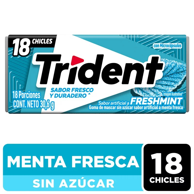 Chic Tridentx18past Evup Fresh Mint