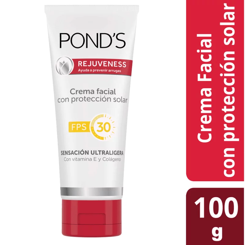 Crema Facial Ponds Rejuvenes Fps 30 100 Gr