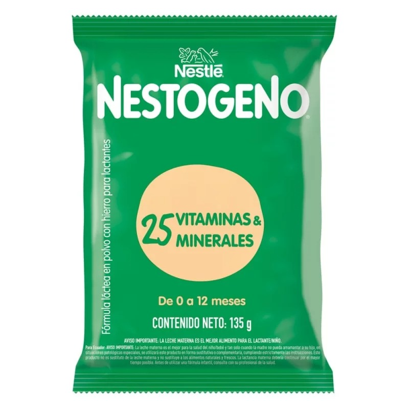 Formula Lacteo Nestogeno X 135g (0-12) Meses