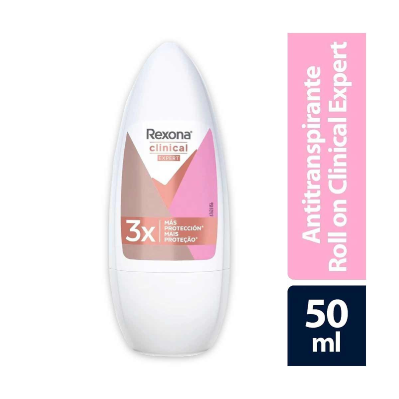 Desodorante Rexona Deo Rol On Clinical Classic 50 Ml