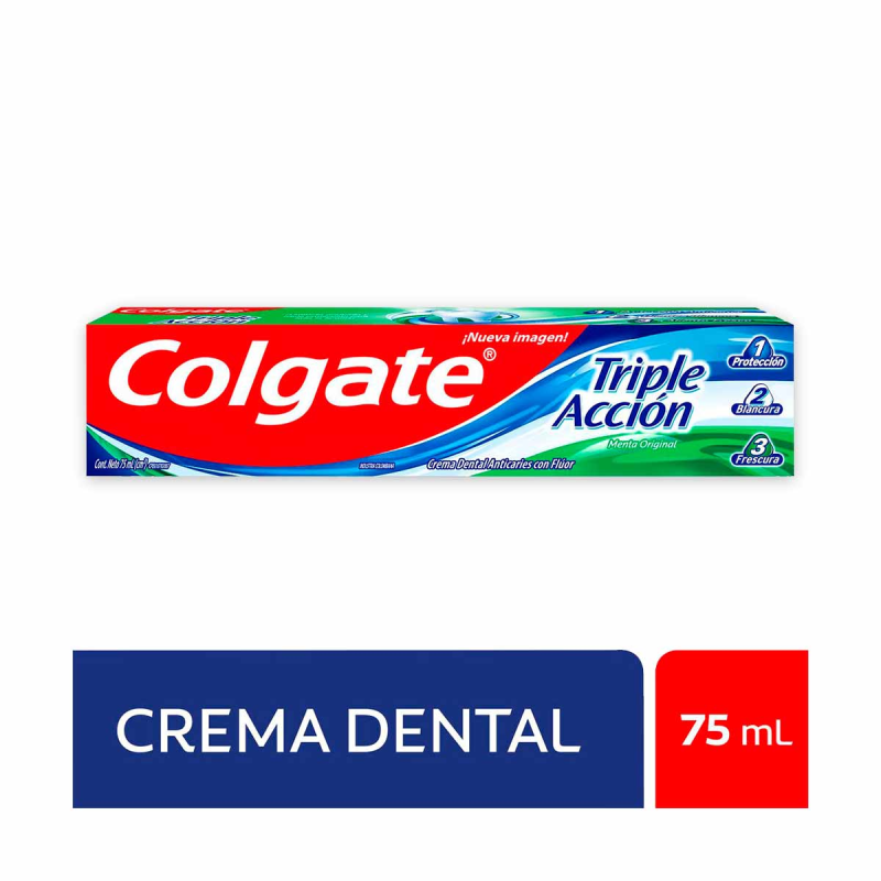 Crema Dental Colgate Triple Accion 75 Ml